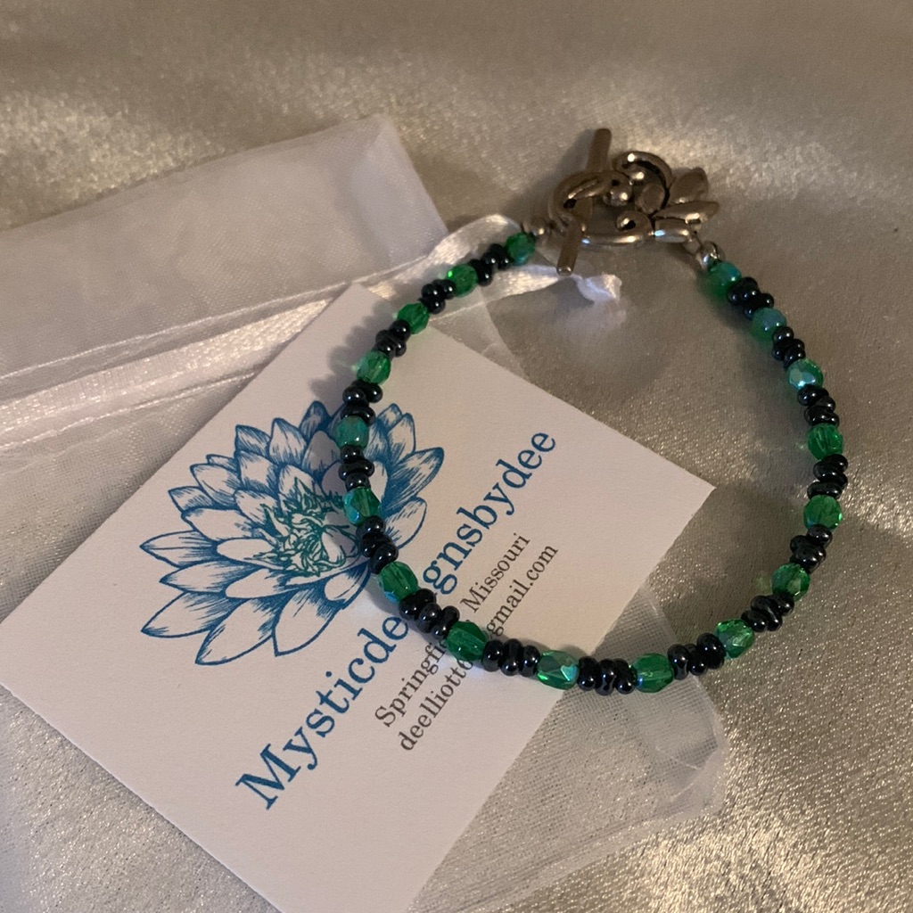 One Of A Kind Czech Bracelet